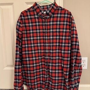 Goodfellow & Co Burnt Orange and Black Checkered Men's Shirt